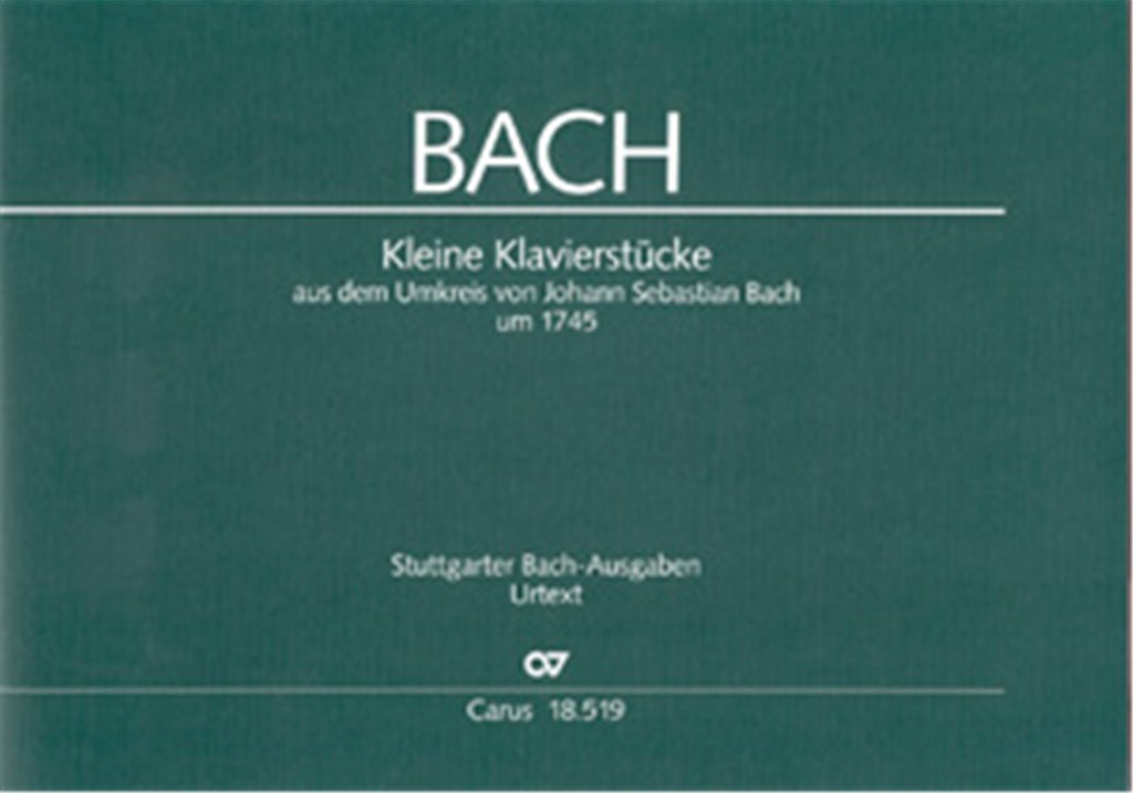 Bach: Kleine Klavierstücke um 1745